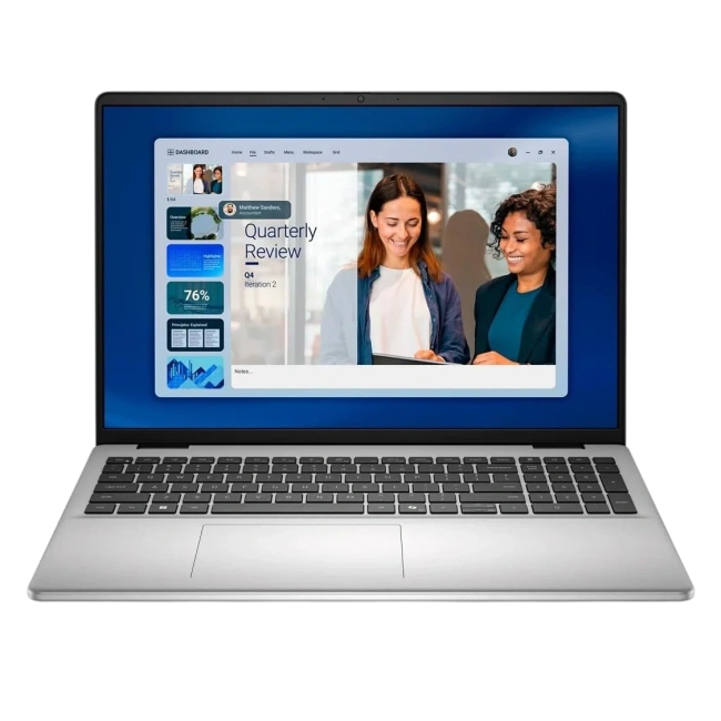 Ноутбук Dell 16 DС16256 (AMD Ryzen AI 5 330/16" 1920x1200/16Gb/512Gb SSD/AMD Radeon 820M/Win 11 Home) Silver - фото
