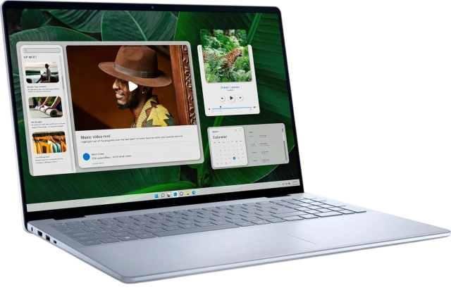 Ноутбук Dell Inspiron 16 5640 (Intel Core 7 150U/16" 1920x1080 Touch/32Gb/1Tb SSD/Intel Iris Xe/Win 11 Home) Ice Blue - фото