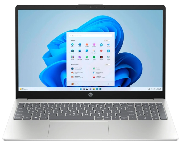 Ноутбук HP 15-fd0130wm (Intel Core i3 N305/15.6" 1920x1080/32Gb/1Tb SSD/Intel UHD Graphics/Wi-Fi/BT/Win 11 Pro) Blue - фото