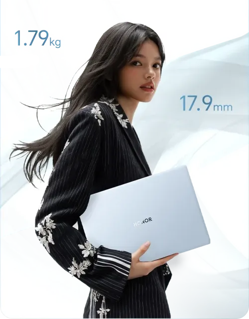 Ноутбук HONOR MagicBook X16 Plus 2025 BRB-5211 (Core 5 220H/16.1"/2.5K/32 Гб/1Tb SSD/Graphics/Win 11) 5301ALYK Blue - фото