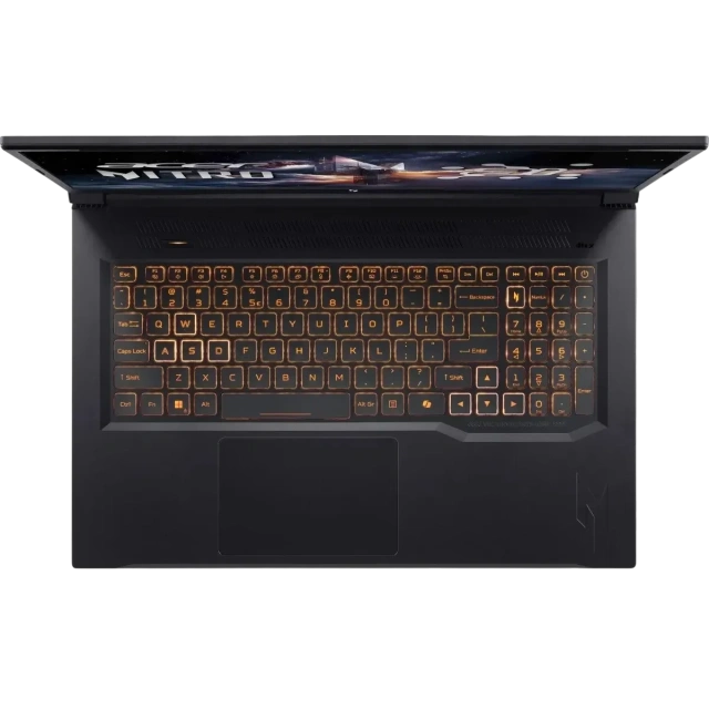 Ноутбук Acer Nitro V 17 AI ANV17-41-R6A6w11p (AMD Ryzen 7 260/17.3" 1920x1080/16Gb/1Tb SSD/NVIDIA GeForce RTX 5060 8Gb/Win11Pro) Black - фото