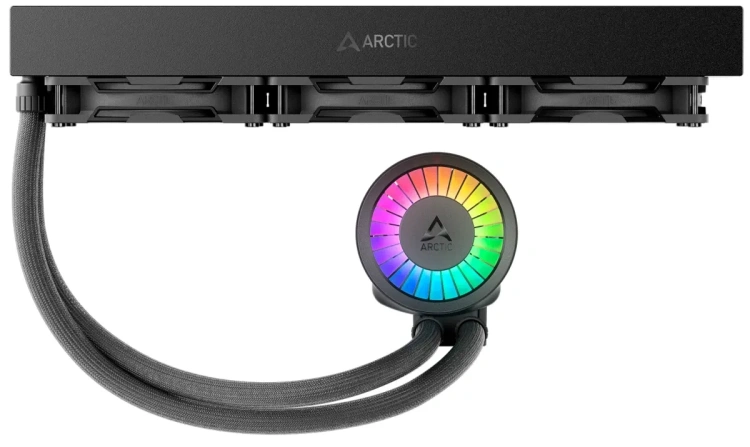 Система водяного охлаждения Arctic Cooling Liquid Freezer III Pro 360 ARGB Black (ACFRE00184A) купить! 