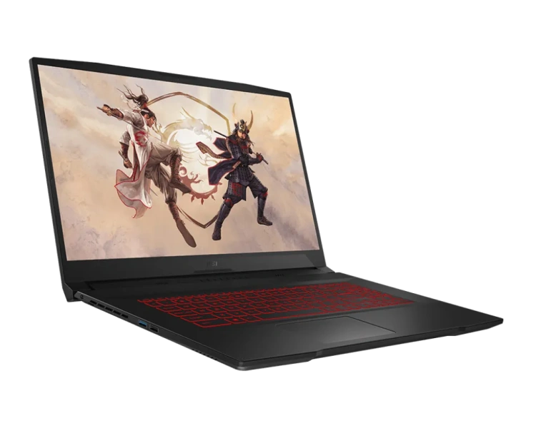 Ноутбук MSI Katana GF76 B12UCR-1024XRU (Core i5 12450H/17.3"/FHD/144Hz/8Gb/512Gb SSD/RTX 3050 4Gb/Без ОС) Black - фото