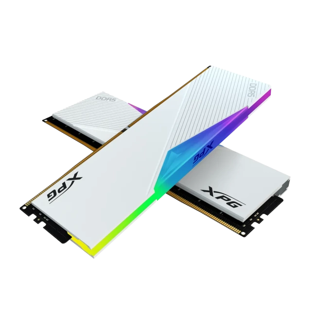 Оперативная память DDR5 64 ГБ 6000 МГц ADATA XPG LANCER RGB White (AX5U6000C3032G-DCLARWH) модулей 2 шт. купить! 