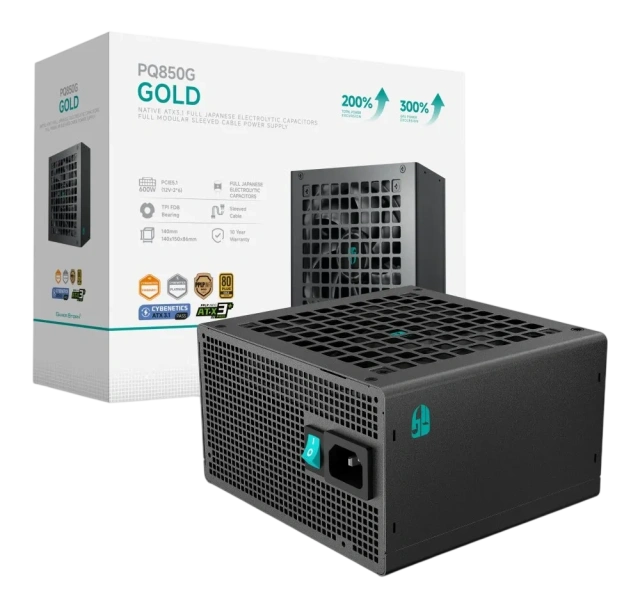 Блок питания Deepcool 850W GAMERSTORM PQ850G 16 Pin (PCIe 5.0 Connector Cable Details) купить! 