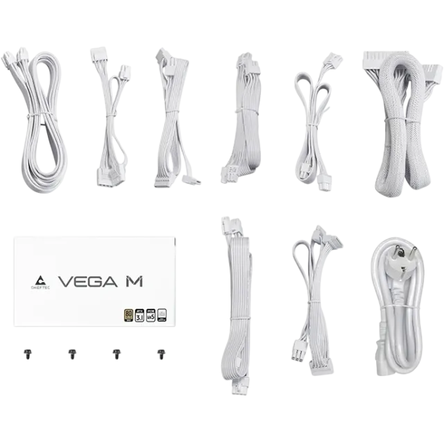 Блок питания Chieftec 750W Vega M White (PPG-750-CW) 16 Pin (PCIe 5.0) купить! 