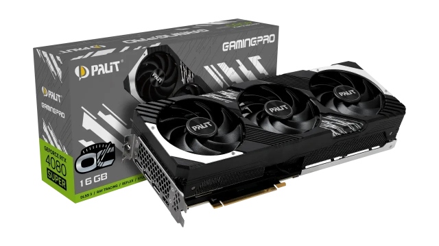 Видеокарта Palit GeForce RTX 4080 SUPER GamingPro OC (NED408ST19T2-1032A) купить! 
