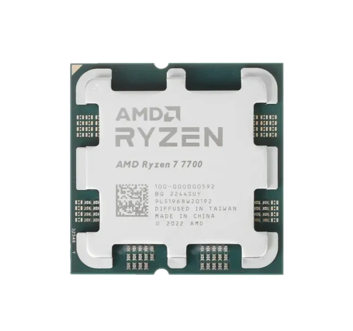 Процессор AMD Ryzen 7 7700 (3.8 ГГц - 5.3 ГГц / AM5 / кол-во ядер: 8  / TDP 65 Вт), OEM купить! 