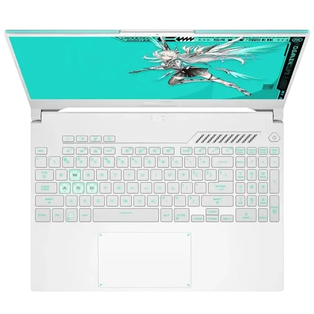 Ноутбук Asus TUF Gaming F16 FA608UM260-0EAEXHB8X10 (AMD Ryzen 7 260/16" 1980x1200/16Gb/1024Gb SSD/NVIDIA GeForce RTX 5060 8Gb/Win 11 Home) Бирюзовый - фото