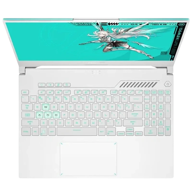 Ноутбук Asus TUF Gaming F16 FA608UM260-0EAEXHB8X10 (AMD Ryzen 7 260/16" 2560x1600/16Gb/1024Gb SSD/NVIDIA GeForce RTX 5060 8Gb/Win 11 Home) Бирюзовый - фото