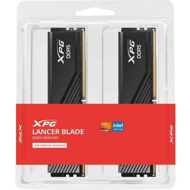 Оперативная память 64 Gb 5600 MHz ADATA XPG LANCER Blade Black (AX5U5600C4632G-DTLABBK) купить! 