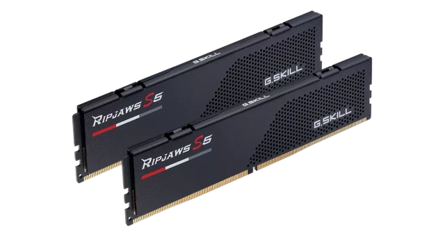 Оперативная память DDR5 64 Gb 6000 MHz G.Skill RIPJAWS S5 Black (F5-6000J3238G32GX2-RS5K) купить! 
