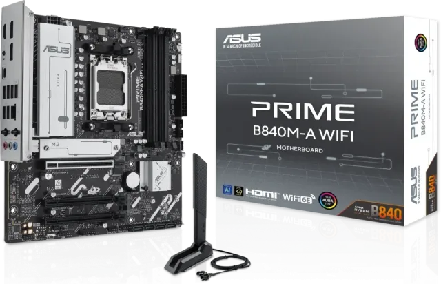 Материнская плата ASUS PRIME B840M-A WIFI (90MB1J20-M0EAY0) купить! 