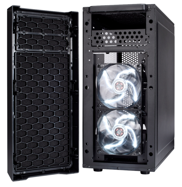 Компьютерный корпус Fractal Design Focus G [FD-CA-FOCUS-BK-W] черный купить! 