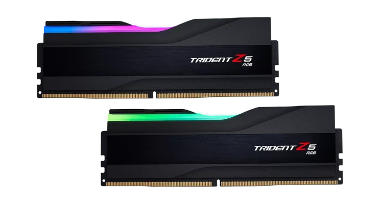 Оперативная память DDR5 96 Gb 6000 MHz G.Skill TRIDENT Z5 RGB Black (F5-6000J3036F48GX2-TZ5RK) купить! 