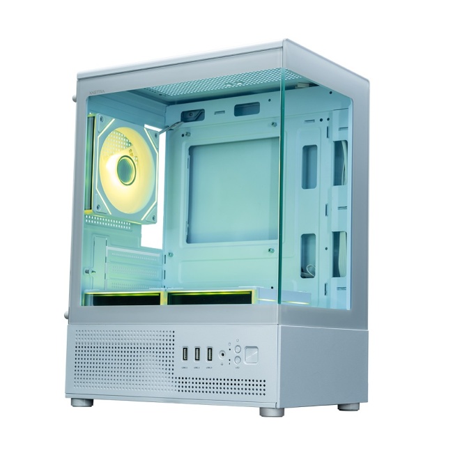 Компьютерный корпус XASTRA Q300M 3ARGB-C6 White (Q300M-3FM12A-C6-WH) купить! 