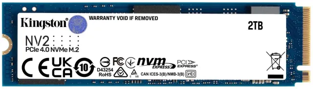 Твердотельный накопитель SSD 1 ТБ M.2 NVMe Kingston (SNV2S/1000G) купить! 