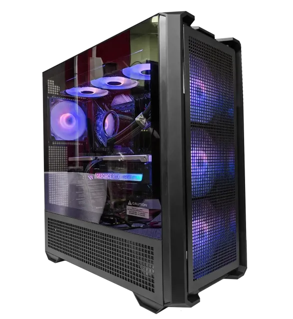 Игровой компьютер 692652 (Core i7-13700KF 3.4 ГГц/Z790/64 ГБ 6000 MHz DDR5/1 ТБ SSD/RTX 5080 16 ГБ/Wi-FI/1000W/Cougar MX600 RGB черный/Win 11 Pro Trial) - купить по выгодной цене!