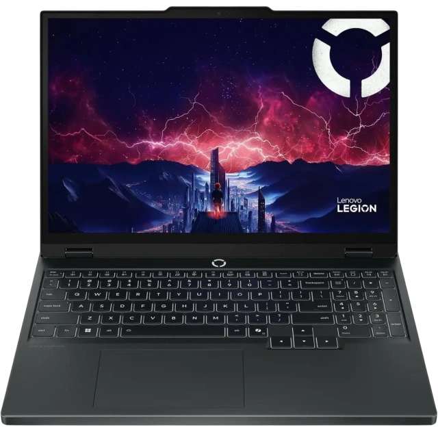 Ноутбук Lenovo Legion 5 15AKP10 (AMD Ryzen AI 7 350/15.6" OLED 2560x1600/16Gb/1Tb SSD/NVIDIA GeForce RTX 5070 8Gb/Win 11 Home) Black - фото