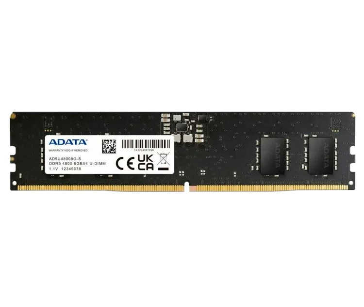 Оперативная память DDR5 8 ГБ 4800 МГц ADATA  (AD5U48008G-S) Модулей 1 шт. купить по выгодной цене! 