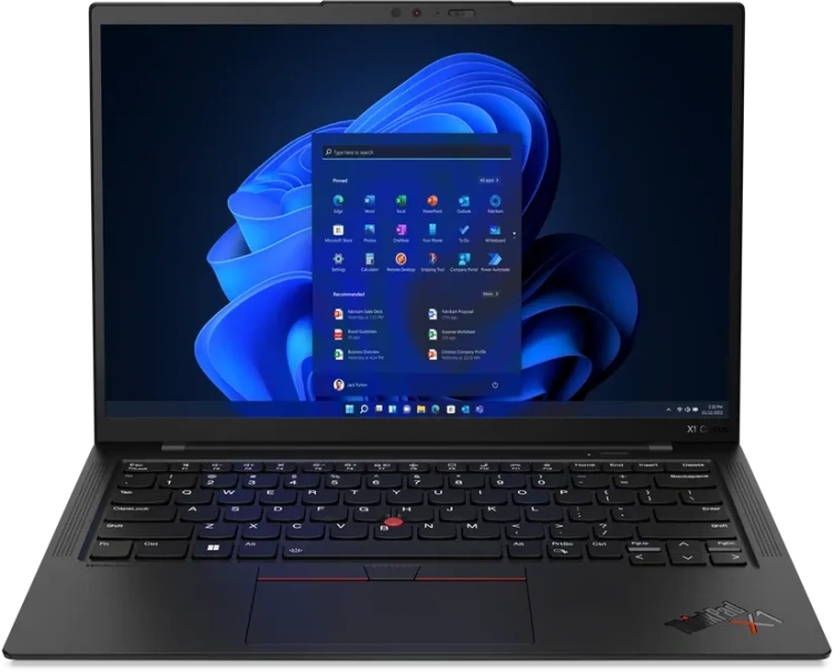 Ноутбук Lenovo ThinkPad X1 Carbon Gen 11 (Core i7-1365U/14"/1920x1200/Touch/32Gb/1024Gb SSD/Intel Iris Xe/Win 11 Pro) 21HM002GUS - фото