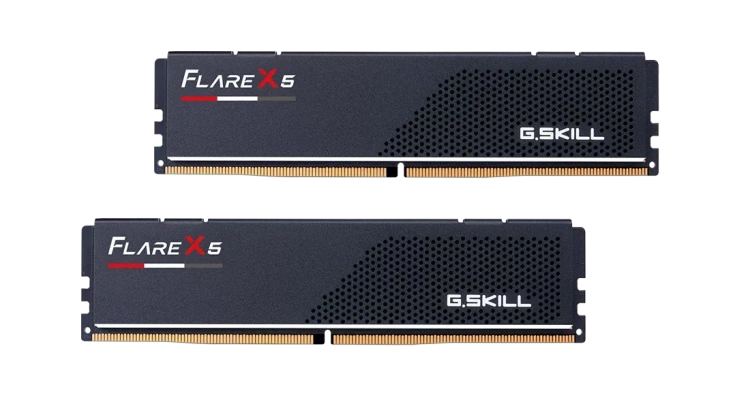 Оперативная память DDR5 64 Gb 6000 MHz G.Skill FLARE X5 Black (F5-6000J3636F32GX2-FX5) купить! 