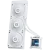 Система водяного охлаждения Lian Li HydroShift LCD 360S White (G89.GHSLCD36SW.R0) купить! 