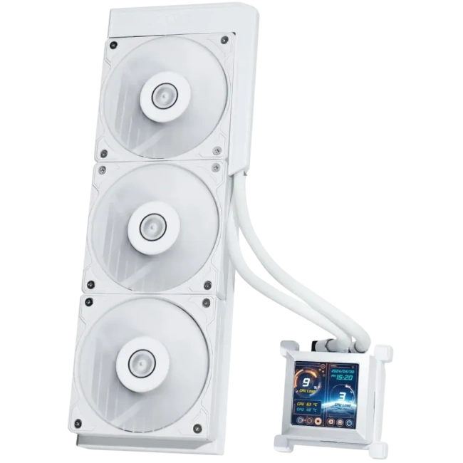Система водяного охлаждения Lian Li HydroShift LCD 360S White (G89.GHSLCD36SW.R0) купить! 