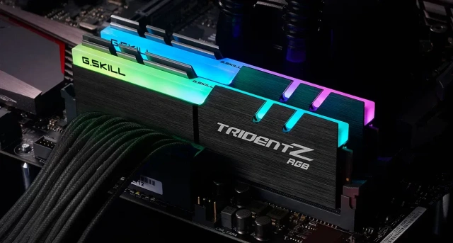 Оперативная память 32 Gb 3200 MHz G.Skill TRIDENT Z RGB (F4-3200C16D-32GTZR) купить! 