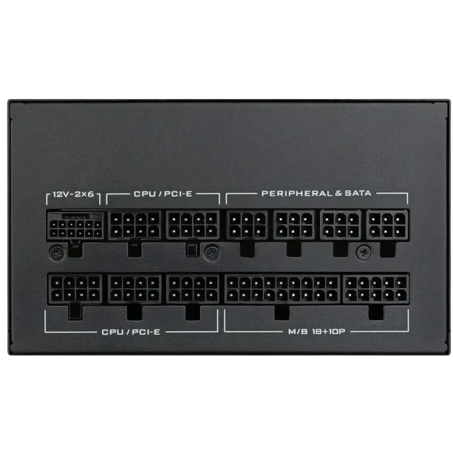 Блок питания Lian Li 1200W SX1200P Black (G9P.SX1200P.B000.RU) 16 Pin (PCIe 5.1 Connector Cable Details) купить! 