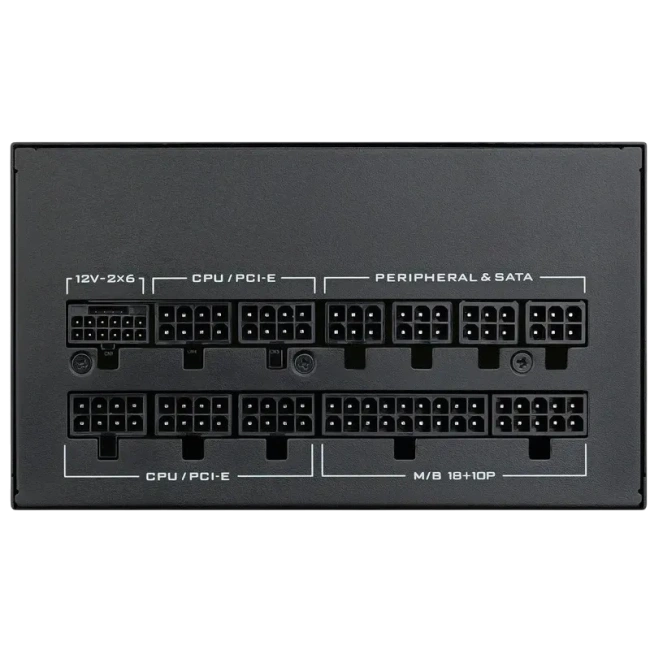 Блок питания Lian Li 1200W SX1200P Black (G9P.SX1200P.B000.RU) 16 Pin (PCIe 5.1 Connector Cable Details) купить! 