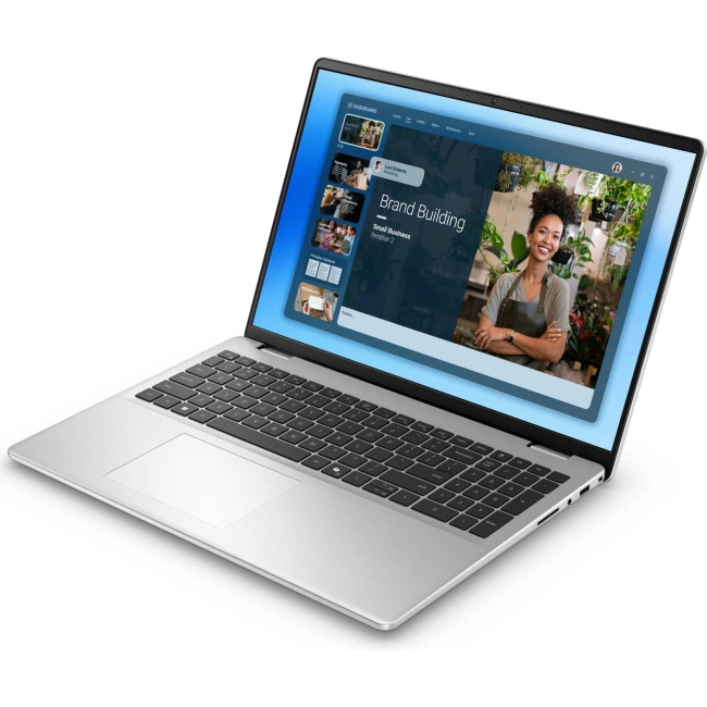 Ноутбук Dell 16 DC16256 (AMD Ryzen AI 5 330/16" 1920x1200/16Gb/512Gb SSD/AMD Radeon Graphics/Win 11 Home) Silver - фото