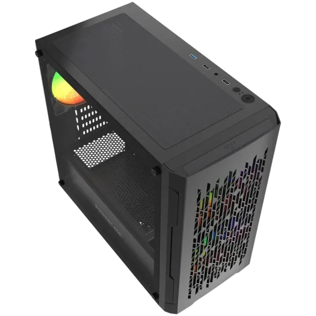 Компьютерный корпус Powercase Mistral Micro D3B ARGB V2 Black (CMMDB-A3-V2) купить! 