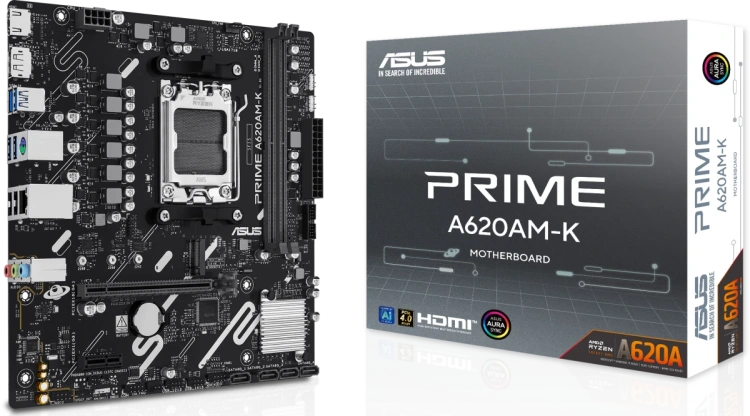 Материнская плата ASUS PRIME A620AM-K (90MB1GX0-M0EAY0) купить! 