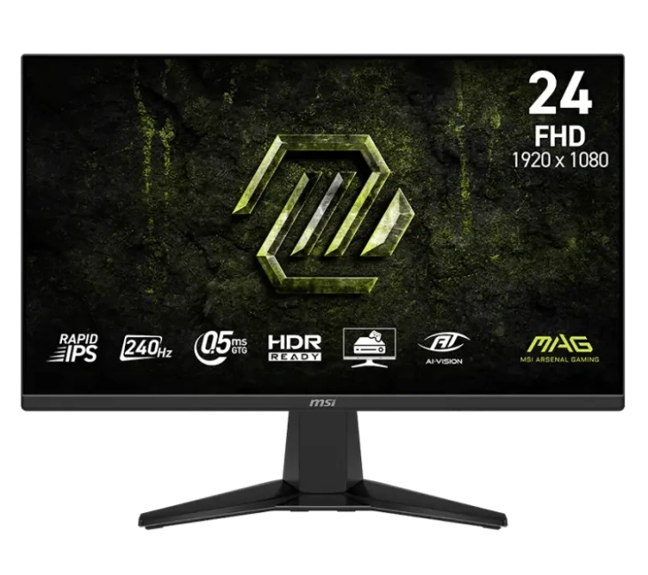 Монитор MSI 23.8" MAG 245F X24,240HZ,1920 x 1080 (FHD),Rapid IPS, черный