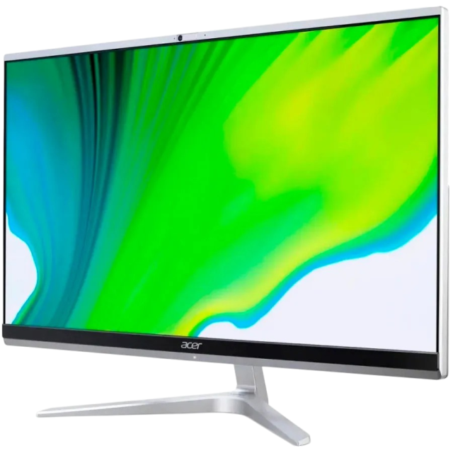 Моноблок 23.8" Acer Aspire C24-1650 (Intel Core i5-1135G7 2.4Ghz/23.8"/1920x1080/8Gb/256Gb SSD/Intel Iris Xe Graphics/Endless OS) DQ.BFSER.003, Серебристый