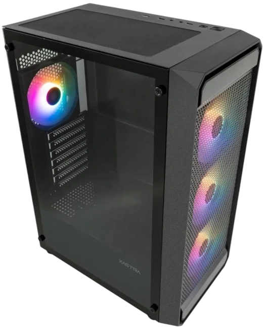 Компьютерный корпус XASTRA A403 4FRGB TG Black (A403-4FC12F) купить! 