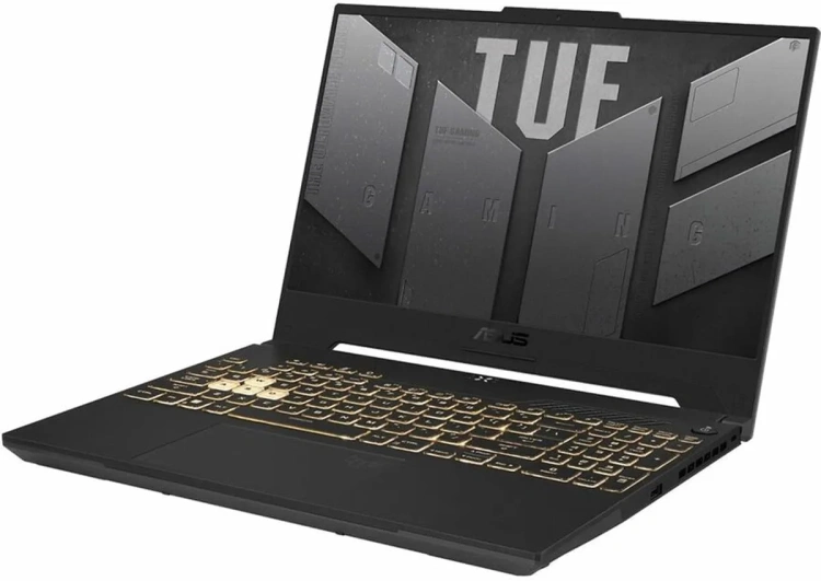 Ноутбук Asus TUF Gaming FX507ZC-RS53 (Core i5-12500H/15.6"/FHD/16GB/512GB SSD/GeForce RTX 3050 4GB/Win 11 H) Gray - фото