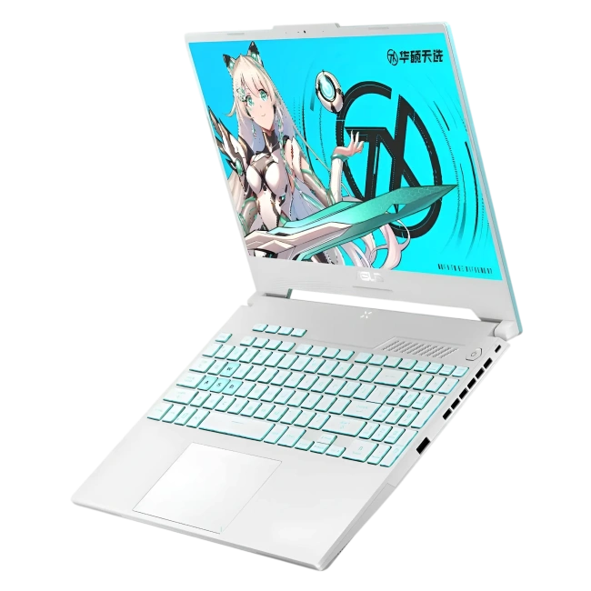Ноутбук Asus TUF Gaming A15 FA507NV (AMD Ryzen 7 7735HS/15.6"/1920x1080/32Gb/2048Gb SSD/NVIDIA GeForce RTX 4060/Win 11 Pro) Бирюзовый - фото