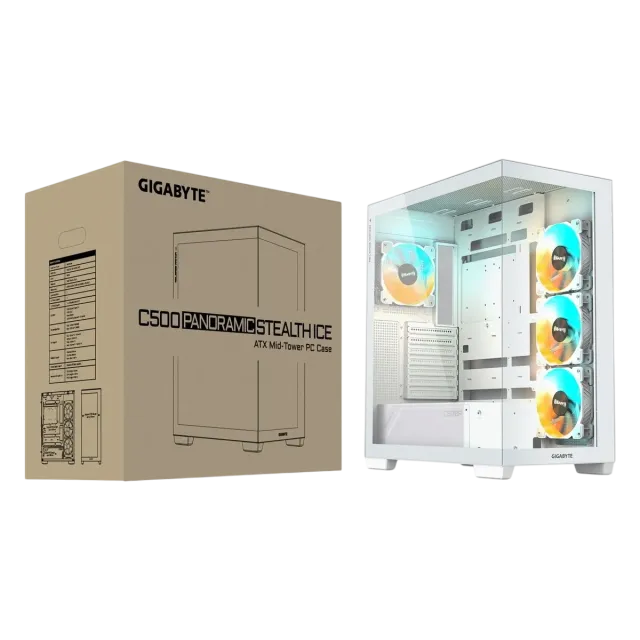 Компьютерный корпус Gigabyte C500PI ST White купить! 