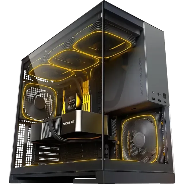 Игровой компьютер 990033 (Core i9-13900KF 3 ГГц/Intel Z790/32 ГБ DDR5 6 ГГц/1024 ГБ SSD/RTX 5070 12 ГБ/Wi-Fi/850W/Geometric Future Model 5 ARGB Black Gray) - купить по выгодной цене!