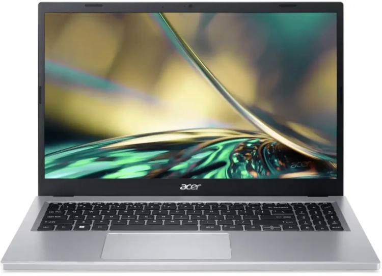 Ноутбук Acer Aspire 3 A315-510P-30EA (Core i3 N305/15.6"/FHD/8GB/256GB SSD/UHD Graphics/Без ОС) NX.KDHER.002 Silver - фото