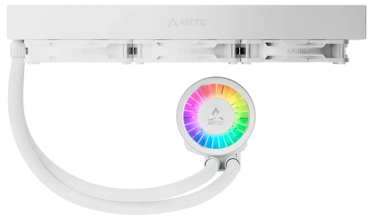 Система водяного охлаждения Arctic Cooling Liquid Freezer III Pro 360 ARGB White (ACFRE00188A) купить! 