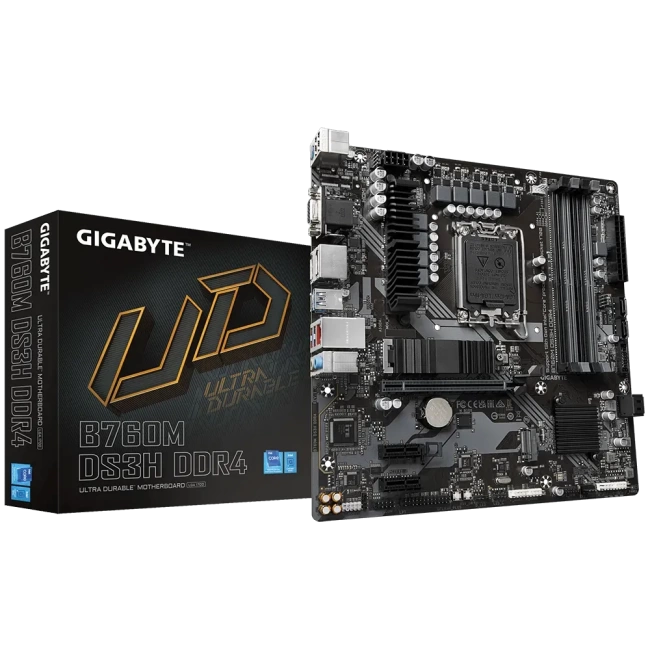 Материнская плата Gigabyte B760M DS3H DDR4 купить! 