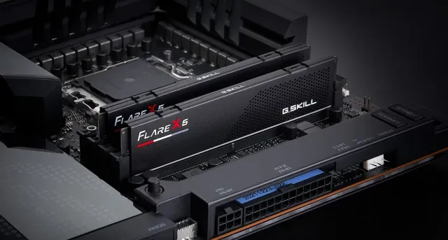 Оперативная память DDR5 64 Gb 6000 MHz G.Skill FLARE X5 Black (F5-6000J3636F32GX2-FX5) купить! 