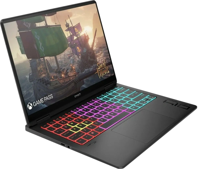 Ноутбук HP OMEN Transcend 14-fb0667nr (Core Ultra 7 155H/14" 2.8K OLED/16Gb/2Tb SSD/RTX 4060 8Gb/Win 11 H) - фото