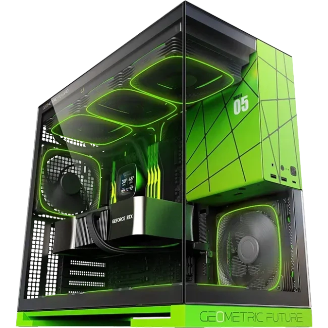 Игровой компьютер 992939 (Ryzen 9 9900X 4.4 ГГц/AMD X870/32 ГБ DDR5 6.0 ГГц/1024 ГБ SSD/RTX 5060 Ti 16 ГБ/Wi-Fi/850W/Geometric Future Model 5 NV Style ARGB Limited Edition) - купить по выгодной цене!