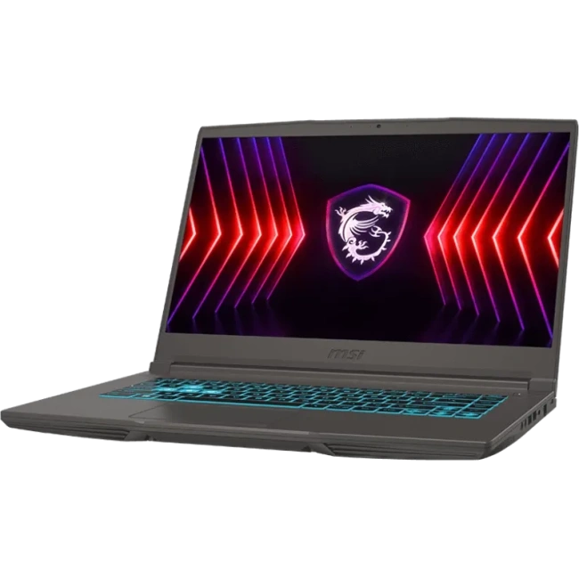 Ноутбук MSI Thin 15 B12UC-1628XRU (Intel Core i7 12650H/15.6" 1920x1080/16Gb/512Gb SSD/nVidia GeForce RTX 3050 4Gb/DOS) Серый - фото