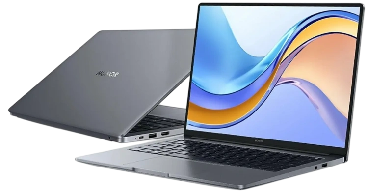 Ноутбук HONOR MagicBook X 14 (Core i5-12450H/14"/1920x1200/16Gb/1Tb SSD/UHD Graphics/Win 11 Home) Space Grey - фото