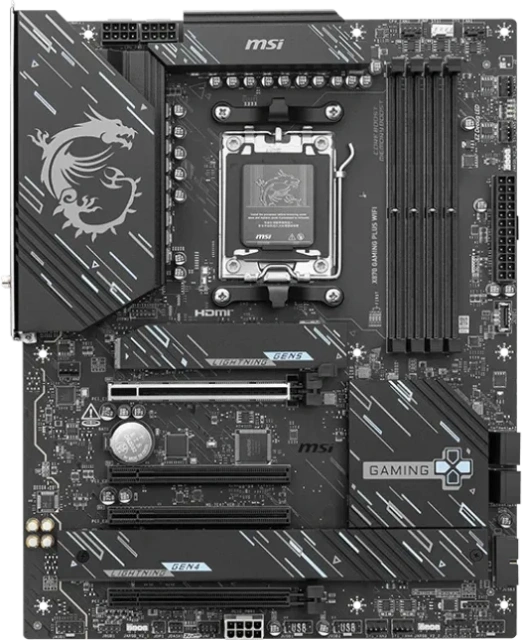 Материнская плата MSI X870 GAMING PLUS WIFI купить! 